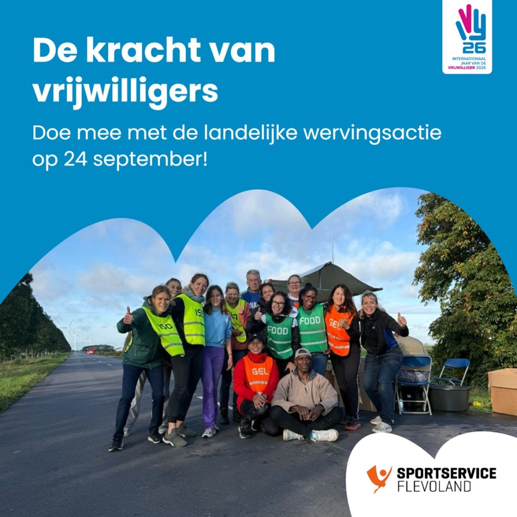 De kracht van vrijwilligers. Doe mee met de landelijke wervingsactie op 24 september.
