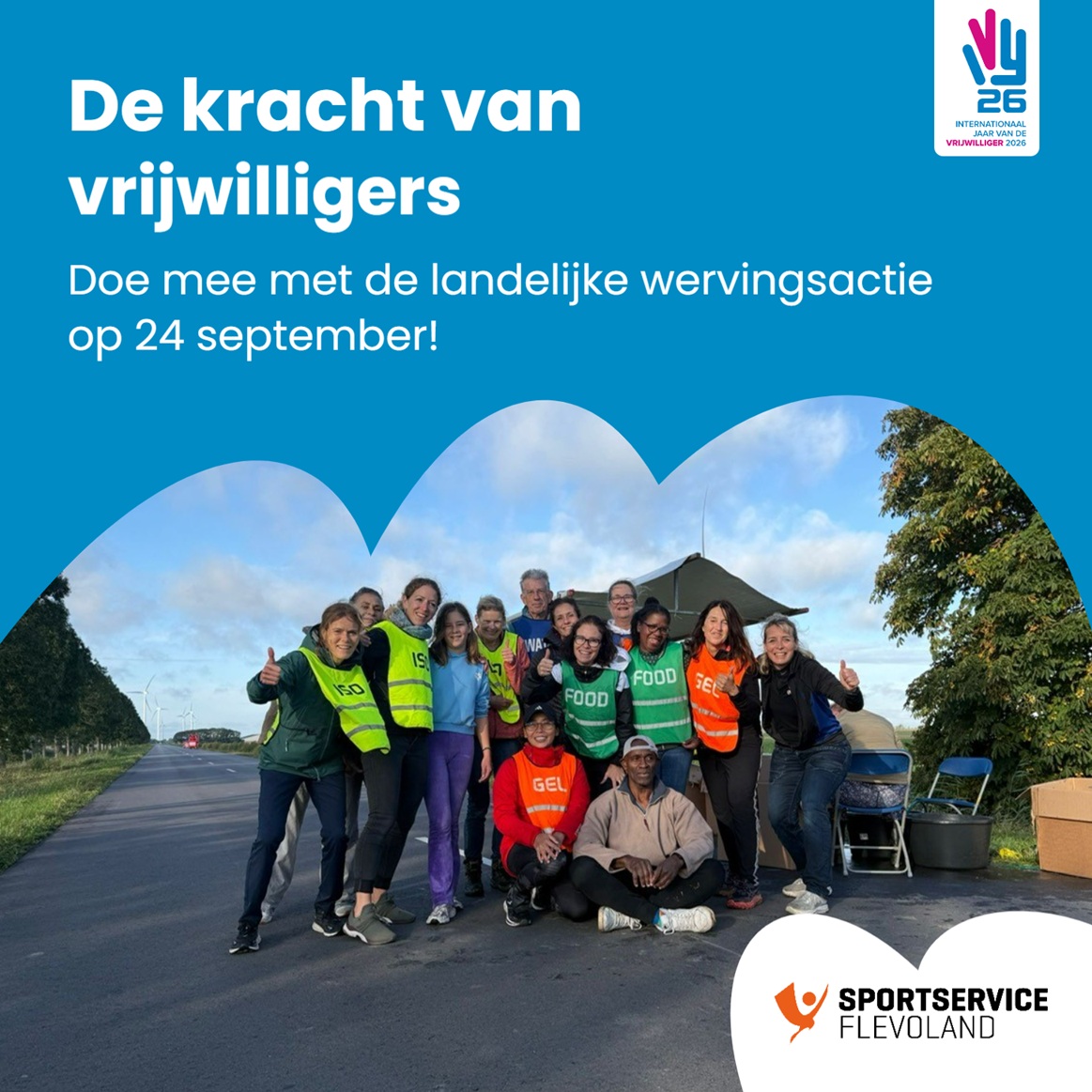 De kracht van vrijwilligers. Doe mee met de landelijke wervingsactie op 24 september.